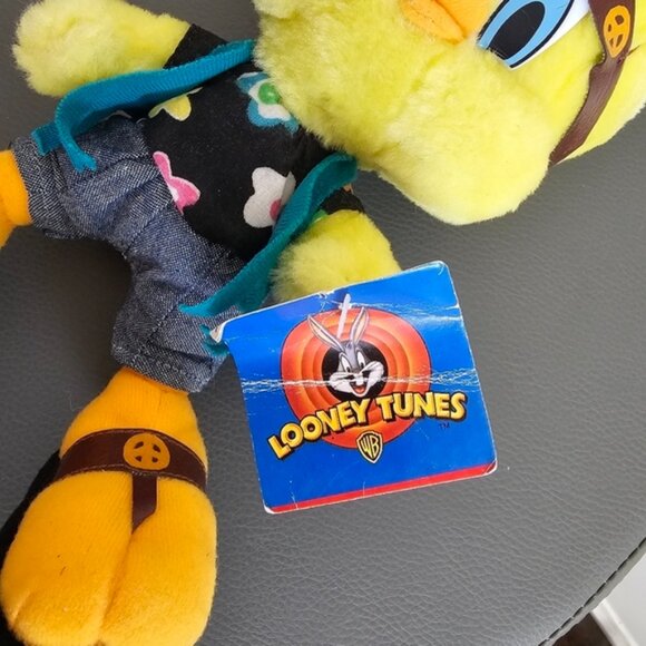 Looney Tunes Tweety Plush Toy 1998 Vintage NWT - Picture 5 of 7